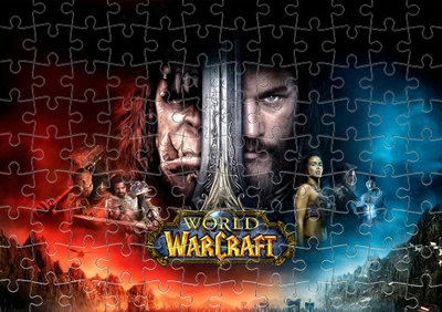 Пазл Із Маленькими Елементами Warcraft Art Розмір A4