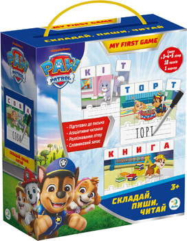 Навчальна гра DoDo Paw Patrol Складай, пиши, читай (4823115911360)