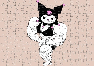 Пазл Із Маленькими Елементами Powerfull Kuromi Розмір A4