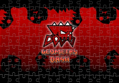 Пазл Із Маленькими Елементами Geometry Dash [17] Розмір A4