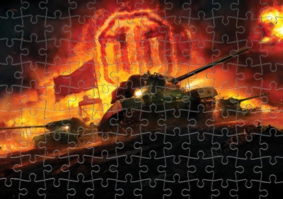 Пазл Із Маленькими Елементами World Of Tanks Розмір A4