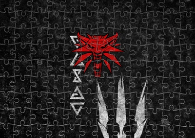 Пазл Із Маленькими Елементами The Witcher [11] Розмір A4
