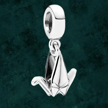 Срібна намистина шарм "Орігамі" Pandora (Пандора) 791953