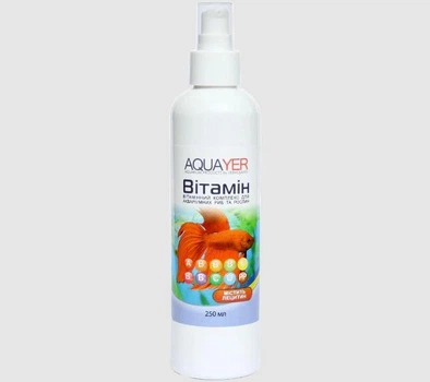 Аквариумная химия AQUAYER лекарственный препарат Витамин 250 мл (Vit250)