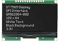 Arduino РК LCD12864 GMG12864-06D модуль екран екран - чорний