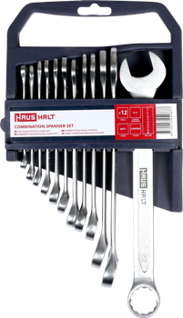 Набір ключів комбінованих Haushalt 6-22 мм 12 шт. (40102820)