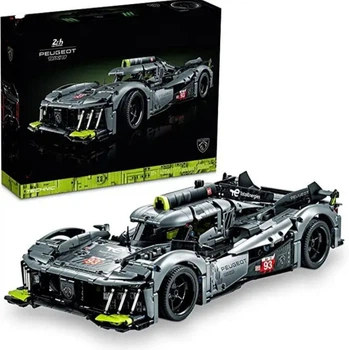 Конструктор машинка 1PEUGEOT 9X8 24H Le Mans, 1775 деталей маштаб