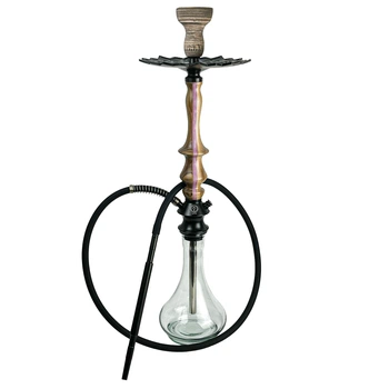 Кальян KARMA HOOKAH 3.2 Line Purple (Drop Clear)