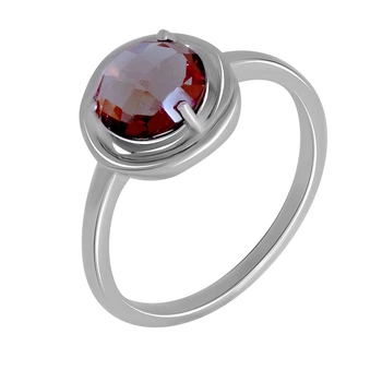 Серебряное кольцо с Султанит султанитом 1.775ct, вес изделия 3,3 гр (2050926)