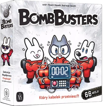 Gra planszowa Nasza Księgarnia Bomb busters (5904915905830)