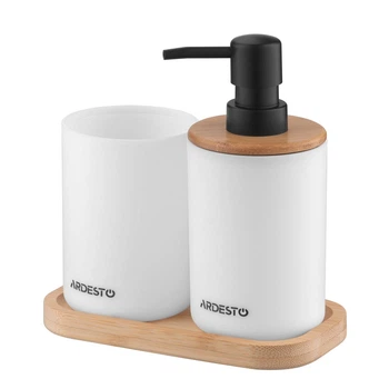 Аксессуары для ванной комнаты Ardesto Minimalism ARHB3110WB 3пр
