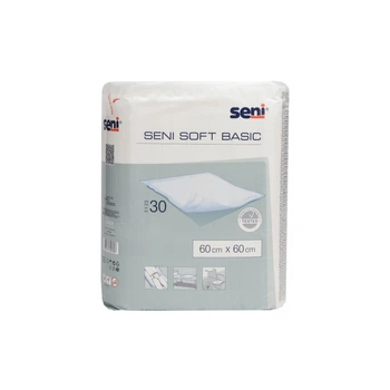 Пеленки для младенцев Seni Soft Basic 60х60 см 30 шт (5900516692308)