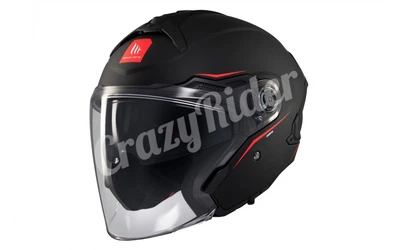 Шолом (напівлицевик) MT Cosmo SV Solid Matt Black L