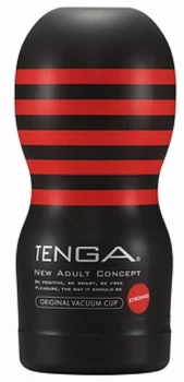 Мастурбатор Tenga Deep Throat Cup Strong с вакуумной стимуляцией (4570030972548)