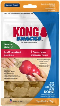 Ласощі для собаки Kong Snacks Bacon & Cheese XO1 L (0035585213002)