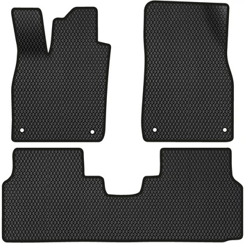 EVA коврики EVAtech в салон авто для Audi Q4 e-tron (FZ) 2021+ 1 поколение SUV EU 3 шт Black (AU43884Z3AV4RBB)