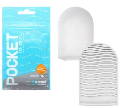Мастурбатор Tenga Pocket Wave Line (4560220554142)