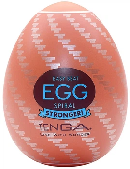 Мастурбатор-яйцо Tenga Egg Spiral (4582655740563)