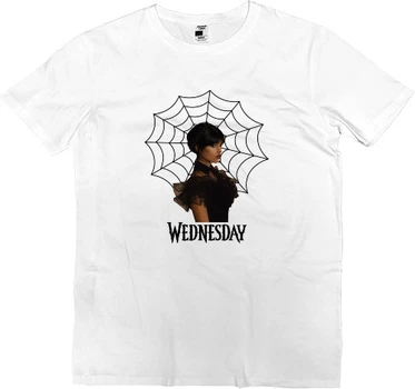 Футболка Преміум Чоловіча Wednesday 7 Розмір 3Xl Білий
