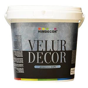 Декоративна фарба з Оксамитовим (шовковим) ефектом Himdecor Velur Decor СК-29 1 кг