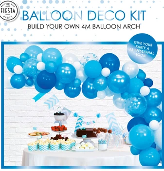 Girlanda balonowa Globos 71 szt Błękitna (5712735020547)