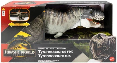 Динозавр Тиранозавр Ти-Рекс Мир Юрского периода Jurassic world Tyrannosaurus T Rex Dinosaur Super Colossal Mattel