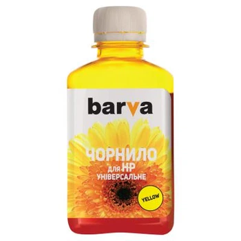 Чорнило Barva HP Universal 2 YELLOW 180г (HU2-229)