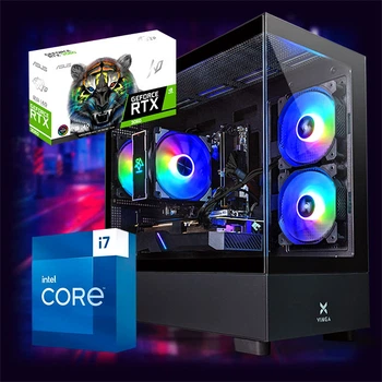 Ігровий комп'ютер "MiXzo NeonBlast" | GeForce RTX 3060 12GB | Intel i7 6800K |SSD M.2 | Wi-Fi | WIN11