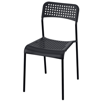 Стул кухонный, черный, IKEA SANDSBERG 306.054.23