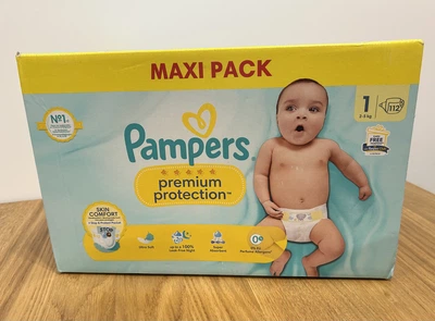 pampers1様 Підгузники Pampers premium protection 1р. на 2-5кг. ( 112шт