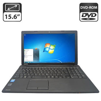 Ноутбук Toshiba Satellite C50-A / 15.6" (1366x768) TN / Intel Celeron N2820 (2 ядра по 2.13 - 2.39 GHz) / 8 GB DDR3 / 250 GB HDD / Intel HD Graphics / WebCam / DVD-ROM б/в