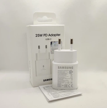 Зарядний пристрій блок для Samsung 25W білий / швидка зарядка