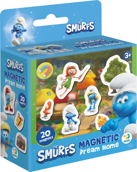 Пазл магнітний DoDo Дім мрії The Smurfs. Котедж Смурфетти 20 елементів (4823115911315)