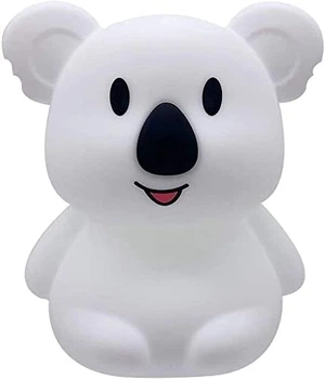 Ночник Коала Big Koala – мягкий силикон, 9 цветов, регулировка яркости, сенсорное и дистанционное управление.