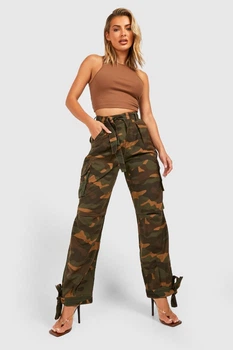Жіночі штани boohoo 113224-3 34 зелений 1132240014