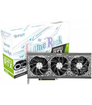 Palit GeForce RTX 3080 GameRock OC — б/у видеокарта 10 ГБ GDDR6X, LHR