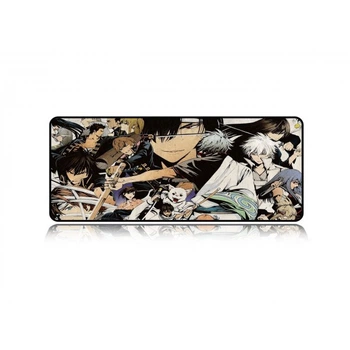 Большой коврик для мышки Work Place Shop Anime Gintama All Heroes 900 x 400 мм