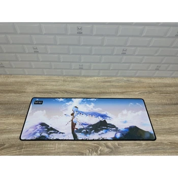 Большой коврик для мышки Work Place Shop Anime Genshin Impact Гань Юй 700 x 300 мм