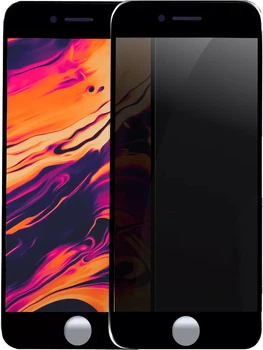 Защитное стекло анти-шпион на iPhone SE 2020 SE 2022 6 6s 7 8 на весь экран Shieldy
