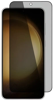 Защитное стекло антишпион на Samsung S23 FE 5G на весь экран 9D Shieldy