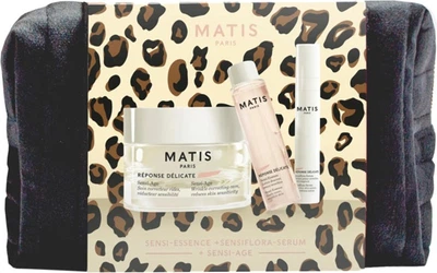 Zestaw do pielęgnacji twarzy Matis Reponse Delicate Krem 50 ml + Serum 5 ml + Tonik 30 ml (3579209010600)