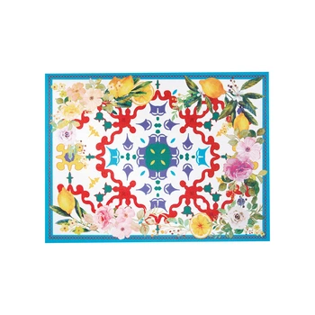 Салфетка под горячее Guzzini Lemon&Flower 12790052 44х33 см синий