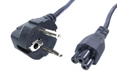 AC силовой кабель 100-240v ߷ C5/C6 3pin (2.5A) (1.2m) (B class) 1 день гар.