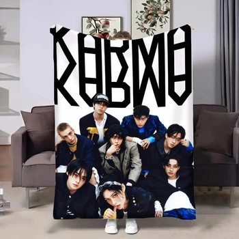 Плед 3D Stray Kids Карма 32323 135х160 см