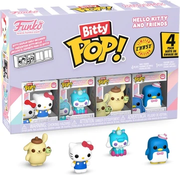 Набір фігурок Funko Bitty Pop Hello Kitty and Friends 4 x 2.3 см 85713 (889698857130)
