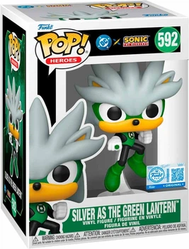 Фігурка Funko Pop Heroes DC Justice League Sonic Silver as Green Lantern 10 см 88904 (889698889049)