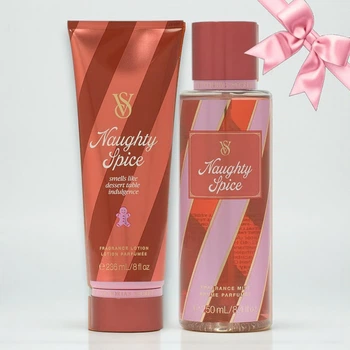 Набір Victoria's Secret Naughty Spice Fragrance Mist + Lotion (519/523)