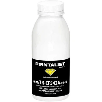 Тонер HP CLJ Pro MFP M280/M281/M254, 40г Yello Printalist