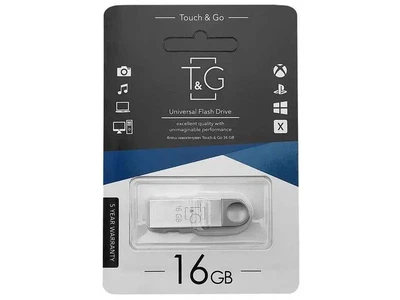 Флешка T&G 026 16GB металева