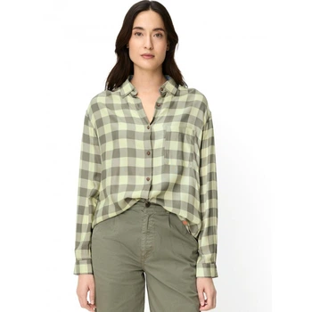 Сорочка з довгим рукавом BLOUSE Camel Active 309735-6S15-62 42 Зелений (4063366174217)
